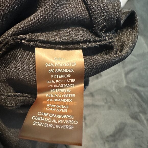 Calvin Klein Black Bow Neck Sheath Dress | Size 12 - Picture 8 of 8